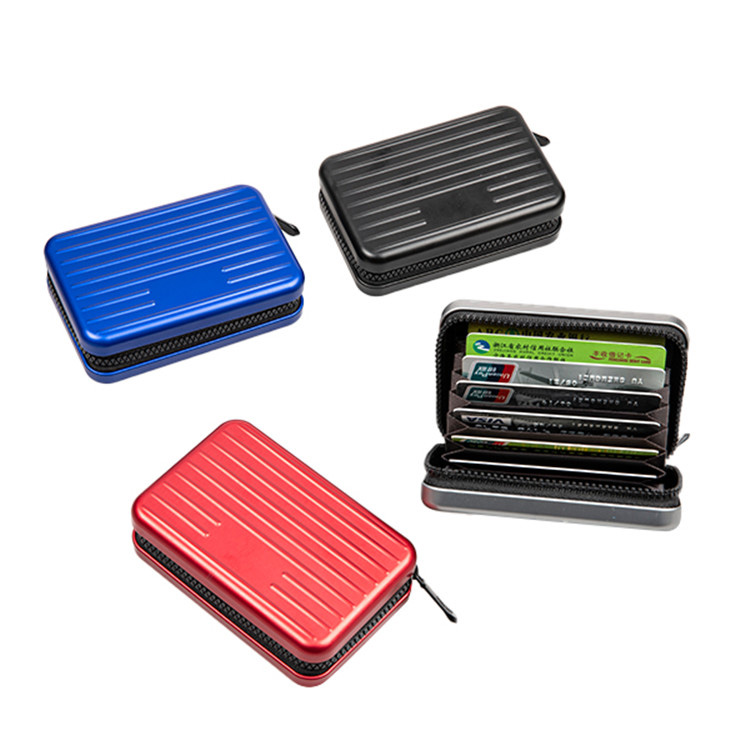 Fermuarlı Alüminium Kart Cüzdanı Gündəlik Kart Təhlükəsizliyi və Təşkilatını Necə Təkmilləşdirir?